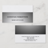 Hair Stylist Makeup Artist Visitekaartje (Voorkant / Achterkant)