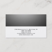 Hair Stylist Makeup Artist Visitekaartje (Achterkant)