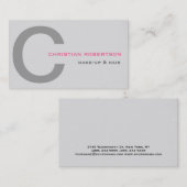 Hair Stylist Makeup Artist Visitekaartje (Voorkant / Achterkant)