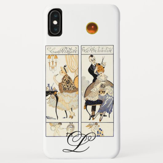 HAIR STYLIST, MODE BEAUTY SALON MAKE ARTIST Case-Mate iPhone CASE (Achterkant)