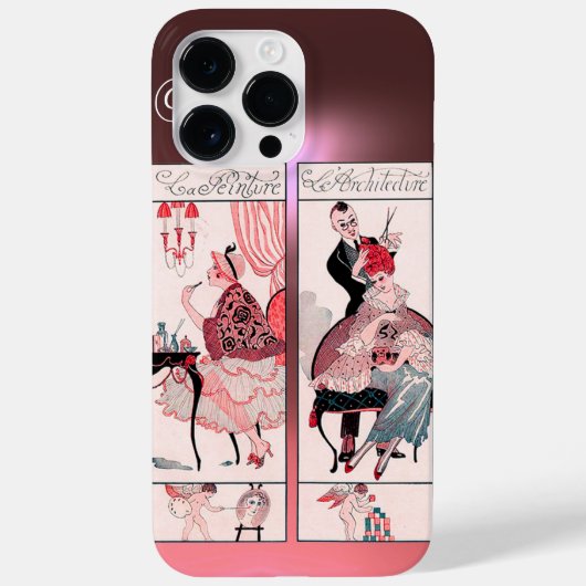 HAIR STYLIST, MODE BEAUTY SALON MAKE ARTIST Case-Mate iPhone CASE (Achterkant)