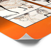 HAIR STYLIST, MODE BEAUTY SALON MAKE ARTIST POSTER (Hoek)