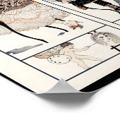 HAIR STYLIST, MODE BEAUTY SALON MAKE ARTIST POSTER (Hoek)