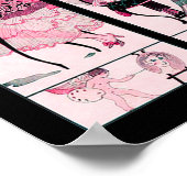 HAIR STYLIST, MODE BEAUTY SALON MAKE ARTIST POSTER (Hoek)