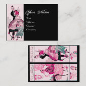 HAIR STYLIST, MODE BEAUTY SALON MAKE ARTIST VISITEKAARTJE (Voorkant / Achterkant)