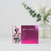 HAIR STYLIST, MODE BEAUTY SALON MAKE ARTIST VISITEKAARTJE (Staand voorkant)