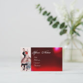 HAIR STYLIST, MODE BEAUTY SALON MAKE ARTIST VISITEKAARTJE (Staand voorkant)