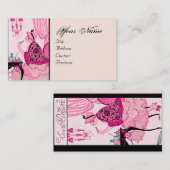 HAIR STYLIST, MODE BEAUTY SALON MAKE ARTIST VISITEKAARTJE (Voorkant / Achterkant)