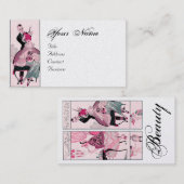 HAIR STYLIST, MODE BEAUTY SALON MAKE ARTIST VISITEKAARTJE (Voorkant / Achterkant)