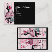 HAIR STYLIST, MODE BEAUTY SALON MAKE ARTIST VISITEKAARTJE (Voorkant / Achterkant)