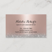 Hair Stylist Modern Roos Gold Beauty Salon Loyalty (Achterkant)