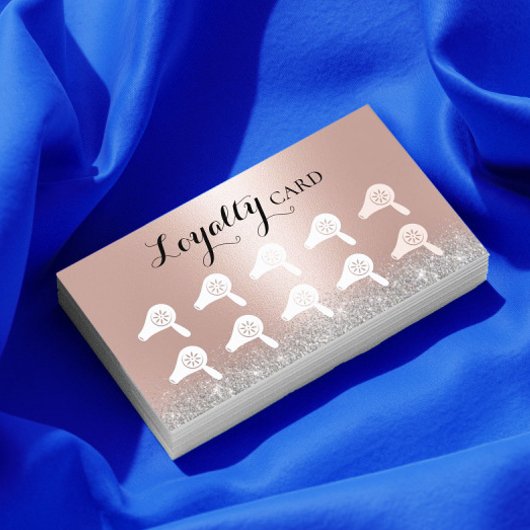 Hair Stylist Modern Roos Gold Beauty Salon Loyalty