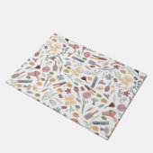 Hair Stylist | Patroon | WATERVERF Deurmat (Schuin)