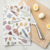 Hair Stylist | Patroon | WATERVERF Theedoek (Quarter Fold)