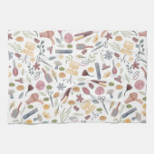 Hair Stylist | Patroon | WATERVERF Theedoek (Horizontaal)