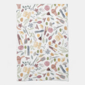 Hair Stylist | Patroon | WATERVERF Theedoek (Verticaal)