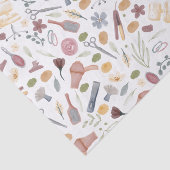 Hair Stylist | Patroon | WATERVERF Tissuepapier (Detail)