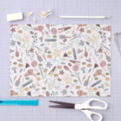 Hair Stylist | Patroon | WATERVERF Tissuepapier (Craft)