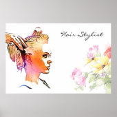 Hair Stylist Poster (Voorkant)