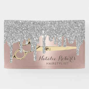 Hair Stylist Roos Gold Silver Drift Beauty Salon Spandoek