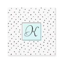 Hair Stylist Salon Monogram Appointkaarten