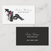 Hair stylist Salon Tools Beauty Visitekaartje (Voorkant / Achterkant)