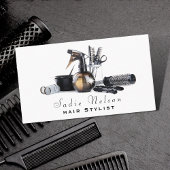 Hair stylist Salon Tools Beauty Visitekaartje
