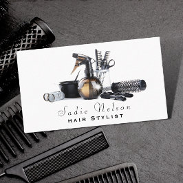 Hair stylist Salon Tools Beauty Visitekaartje