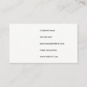 Hair Stylist Salon Visitekaartje (Achterkant)