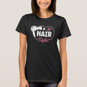 Hair Stylist Scissor Barber Salon Haarstylist T-shirt