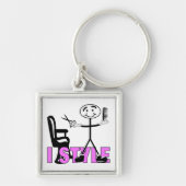 Hair Stylist Sleutelhanger (Voorkant)