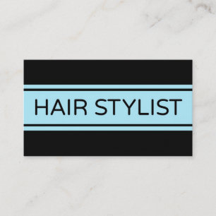 Hair Stylist Stripe Visitekaartje