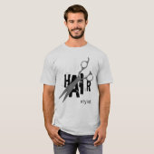 Hair Stylist T-shirt (Voorkant volledig)