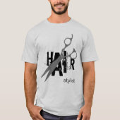 Hair Stylist T-shirt (Voorkant)