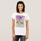 Hair Stylist T-shirt (Voorkant volledig)