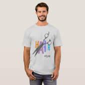 Hair Stylist T-shirt (Voorkant volledig)