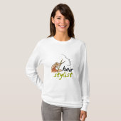 Hair Stylist T-shirt (Voorkant volledig)