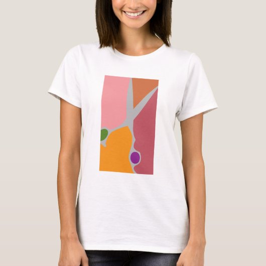 Hair Stylist T-shirt (Voorkant)