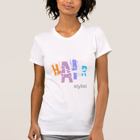 Hair Stylist T-shirt (Voorkant)