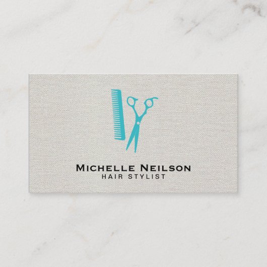 Hair Stylist | Tarieven Visitekaartje (Voorkant)