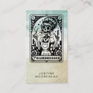 Hair Stylist Tarot Visitekaartje