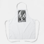 Hair Stylist Tarot Visitekaartje Schort (Voorkant)