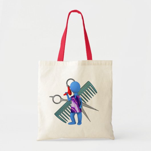 Hair Stylist Tote Bag (Voorkant)