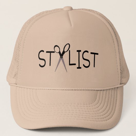 Hair Stylist Trucker Pet (Voorkant)