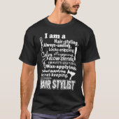 Hair Stylist Tshirt (Voorkant)