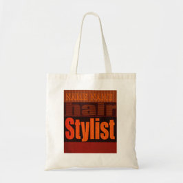 Hair Stylist Typography Makeup Artist Cartist All Tote Bag