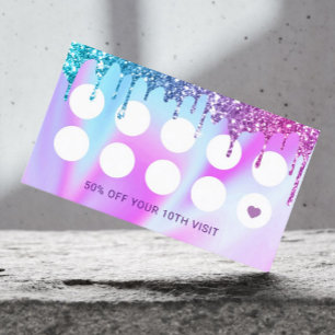 Hair Stylist Unicorn Glitter druppelt zout Loyalty