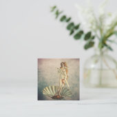 Hair Stylist  Venus & Gold Scissor Salon Afsprakenkaartje (Staand voorkant)