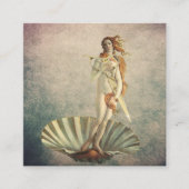 Hair Stylist  Venus & Gold Scissor Salon Afsprakenkaartje (Voorkant)