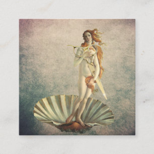 Hair Stylist  Venus & Gold Scissor Salon Afsprakenkaartje